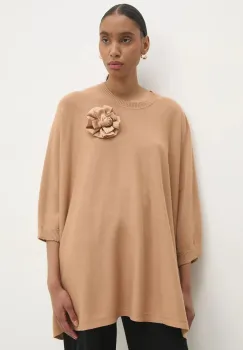 Answear Lab pulover femei, culoarea maro imagine