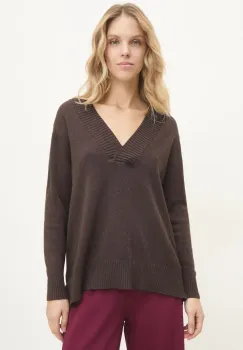 Answear Lab pulover femei, culoarea maro imagine