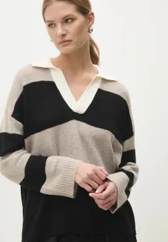 Answear Lab pulover femei, culoarea maro, light imagine