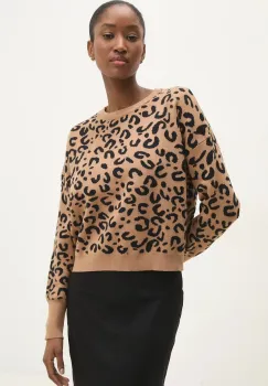 Answear Lab pulover femei, culoarea maro, light imagine