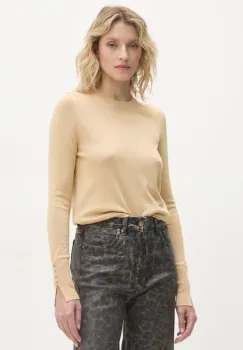 Answear Lab pulover femei, culoarea maro, light imagine