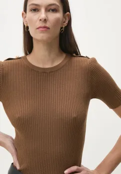 Answear Lab pulover femei, culoarea maro, light imagine