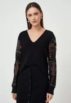 Answear Lab pulover femei, culoarea negru, light imagine