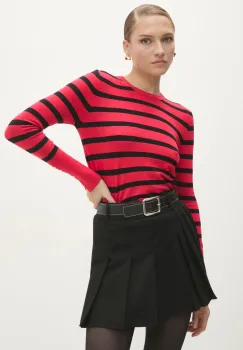 Answear Lab pulover femei, culoarea rosu, light imagine