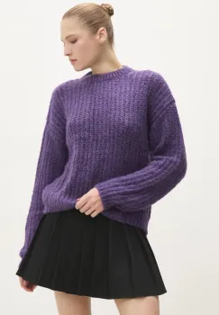 Answear Lab pulover femei, culoarea violet imagine