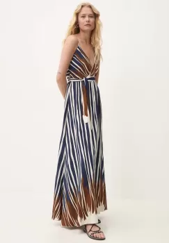 Answear Lab rochie culoarea alb, maxi, evazati imagine