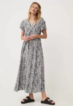 Answear Lab rochie culoarea alb, maxi, evazati imagine