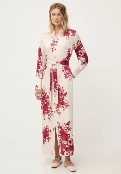 Answear Lab rochie culoarea alb, maxi, oversize imagine