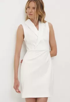 Answear Lab rochie culoarea alb, mini, drept imagine