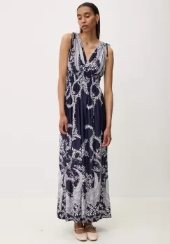 Answear Lab rochie culoarea albastru marin, maxi, evazati imagine