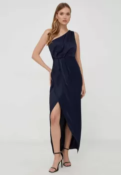 Answear Lab rochie culoarea albastru marin, maxi, evazati imagine