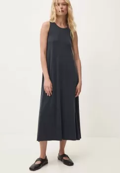 Answear Lab rochie culoarea albastru marin, midi, evazati imagine