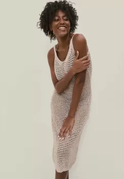 Answear Lab rochie culoarea auriu, mini, evazati imagine