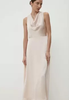 Answear Lab rochie culoarea bej, maxi, evazati imagine