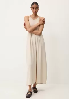 Answear Lab rochie culoarea bej, maxi, evazati imagine