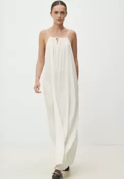 Answear Lab rochie culoarea bej, maxi, oversize imagine