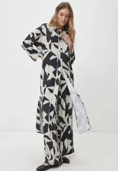 Answear Lab rochie culoarea bej, midi, oversize imagine