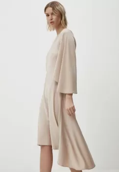 Answear Lab rochie culoarea bej, mini, evazati imagine