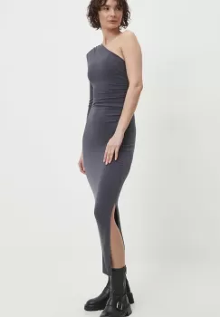 Answear Lab rochie culoarea gri, maxi, mulata imagine