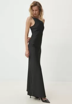 Answear Lab rochie culoarea negru, maxi, drept imagine