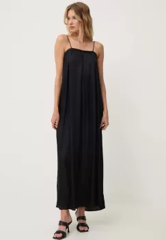 Answear Lab rochie culoarea negru, maxi, drept imagine