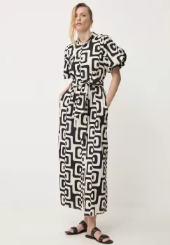 Answear Lab rochie culoarea negru, maxi, drept imagine