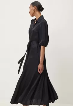 Answear Lab rochie culoarea negru, maxi, drept imagine