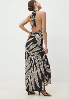 Answear Lab rochie culoarea negru, maxi, drept imagine