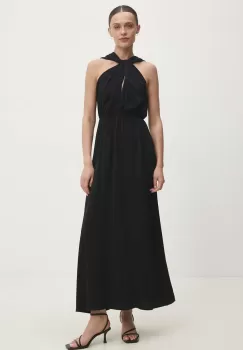 Answear Lab rochie culoarea negru, maxi, drept imagine