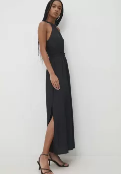 Answear Lab rochie culoarea negru, maxi, evazati imagine