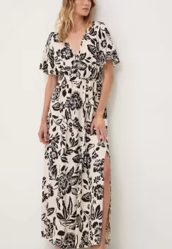 Answear Lab rochie culoarea negru, maxi, evazati imagine