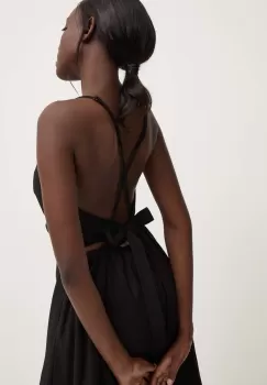 Answear Lab rochie culoarea negru, maxi, evazati imagine