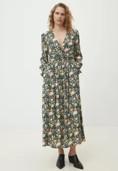 Answear Lab rochie culoarea negru, maxi, evazati imagine