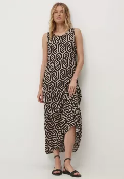 Answear Lab rochie culoarea negru, maxi, evazati imagine