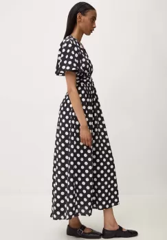 Answear Lab rochie culoarea negru, maxi, evazati imagine