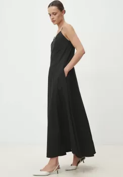 Answear Lab rochie culoarea negru, maxi, evazati imagine