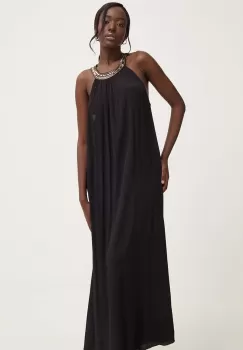Answear Lab rochie culoarea negru, maxi, evazati imagine
