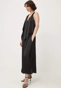 Answear Lab rochie culoarea negru, maxi, evazati imagine