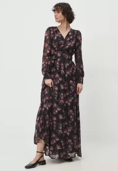 Answear Lab rochie culoarea negru, maxi, evazati imagine