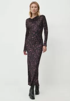 Answear Lab rochie culoarea negru, maxi, evazati imagine