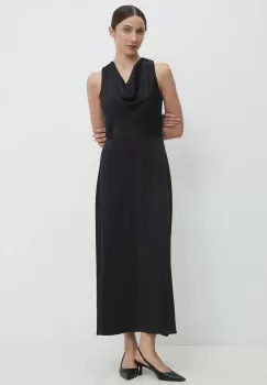 Answear Lab rochie culoarea negru, maxi, evazati imagine