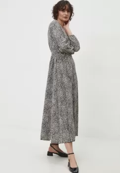 Answear Lab rochie culoarea negru, maxi, evazati imagine