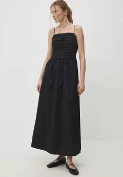 Answear Lab rochie culoarea negru, maxi, evazati imagine