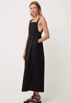 Answear Lab rochie culoarea negru, maxi, evazati imagine