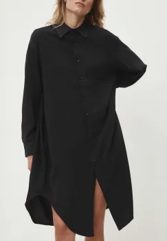 Answear Lab rochie culoarea negru, maxi, oversize imagine