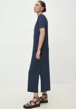 Answear Lab rochie culoarea negru, midi, drept imagine