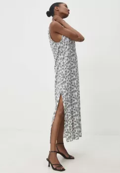 Answear Lab rochie culoarea negru, midi, drept imagine