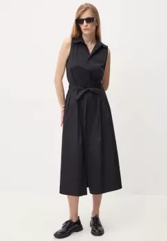 Answear Lab rochie culoarea negru, midi, evazati imagine