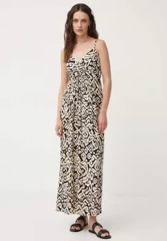 Answear Lab rochie culoarea negru, midi, evazati imagine