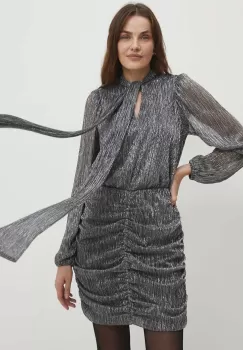 Answear Lab rochie culoarea negru, mini, drept imagine